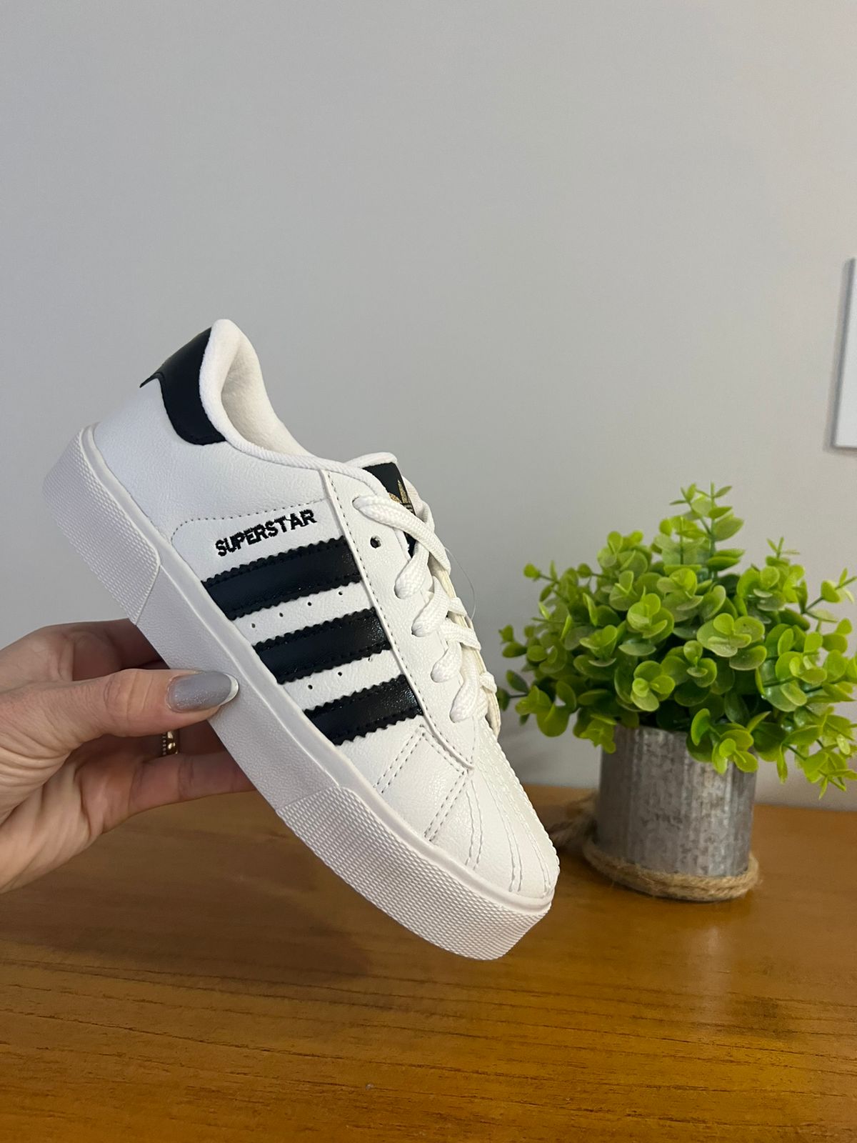 Adidas Superstar Branco/Preto