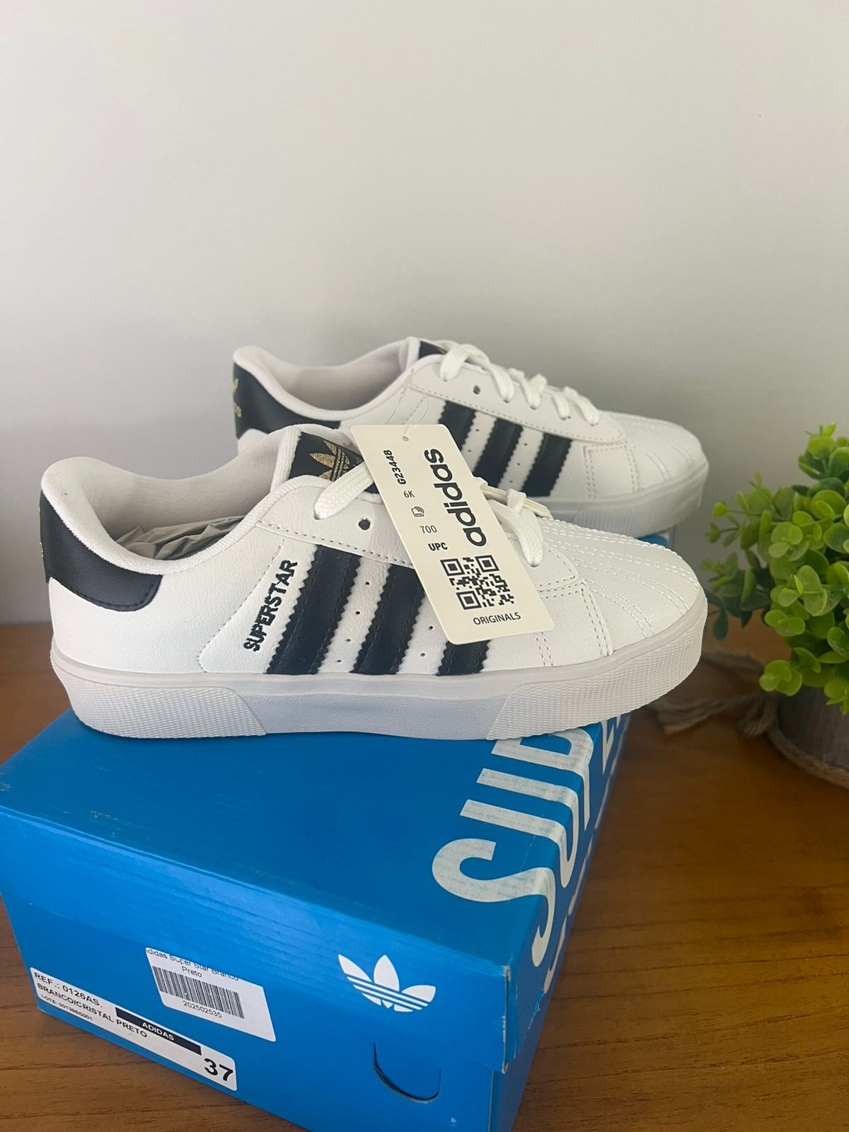 Adidas Superstar Branco/Preto