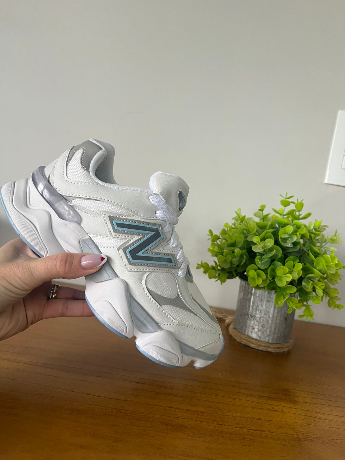 New Balance Branco e Azul