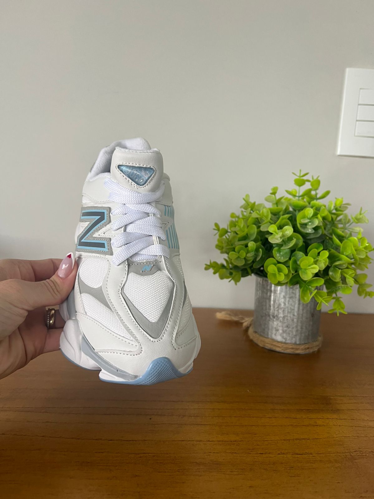 New Balance Branco e Azul