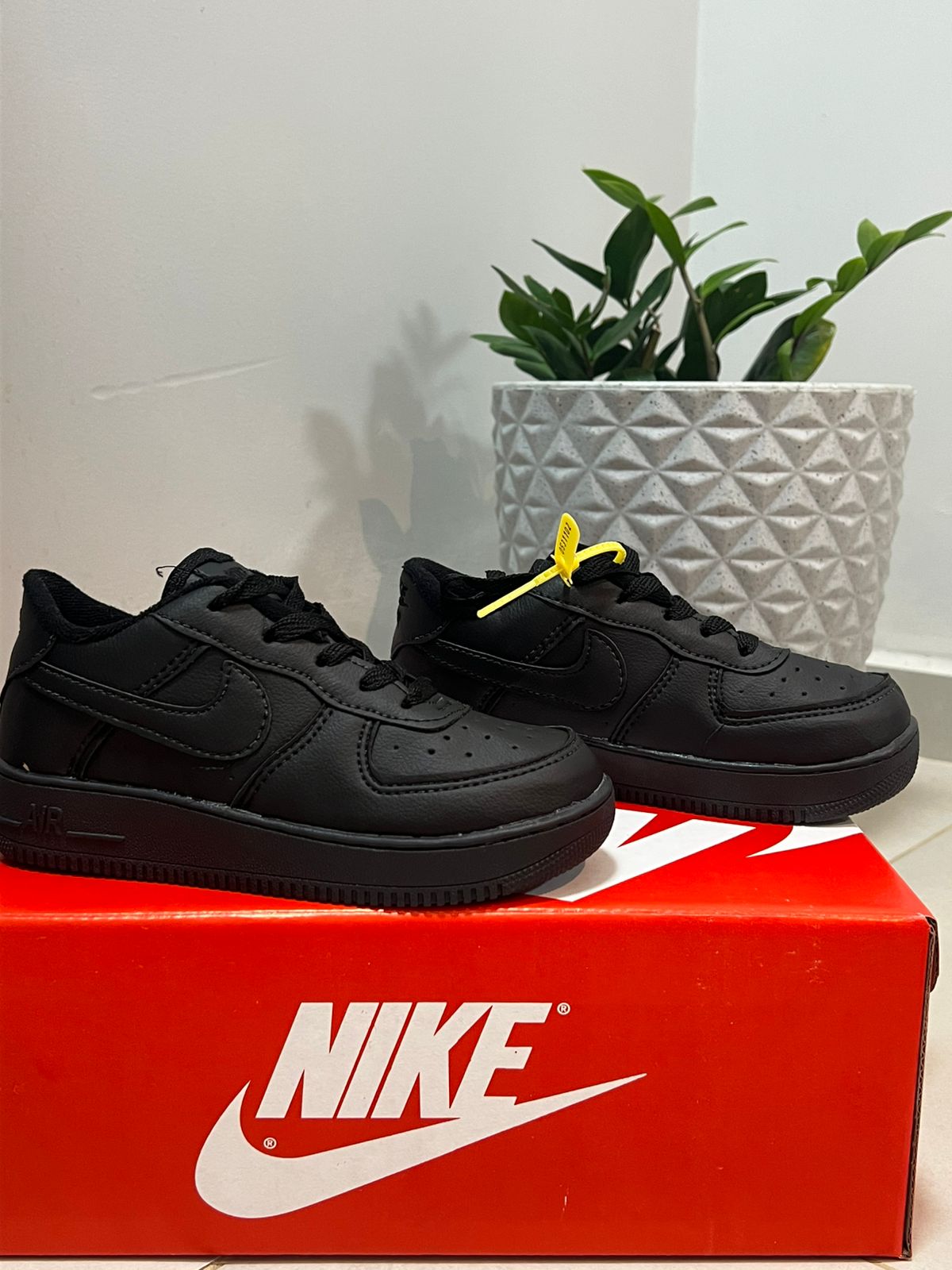 Nike Air Force 1 Kids Preto